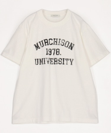 vintage college logo TEE