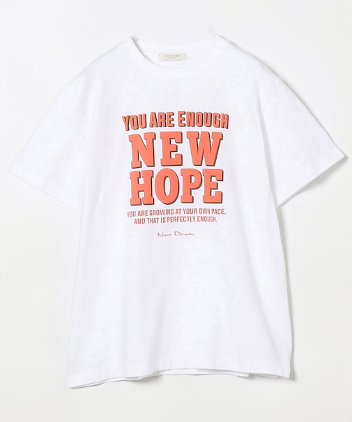 メッセージロゴ Tシャツ（HOPE）