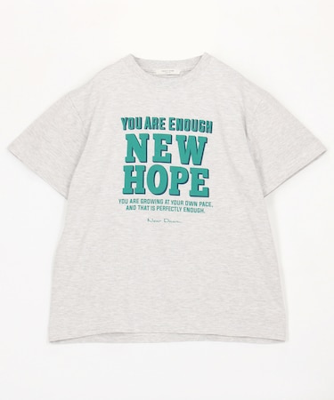メッセージロゴ Tシャツ(HOPE)