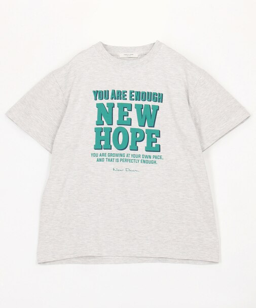 メッセージロゴ Tシャツ(HOPE)