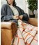 JACQUARD HOME THROWKET フォークロア・ジャカード織 マルチスローケット