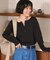 <温度調節機能>INKEEP ヘンリークルーネックトップス
