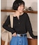 <温度調節機能>INKEEP ヘンリークルーネックトップス