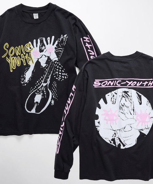 SONIC YOUTH STAR POWER LS TEE｜フリークスストアの通販｜&mall