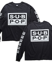 SUB POP LOGOS LS TEE