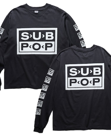 SUB POP LOGOS LS TEE
