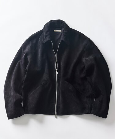 ゴートレザー スエード シングルライダース