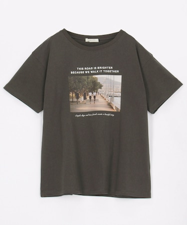 フォト ロゴTシャツ
