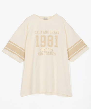 カレッジ ナンバリングTシャツ