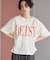 BETSY ビッグ ロゴTシャツ