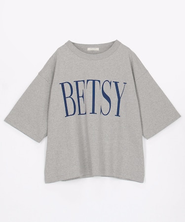 BETSY ビッグ ロゴTシャツ