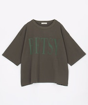 BETSY ビッグ ロゴTシャツ