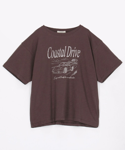 Coastal Drive ロゴTシャツ