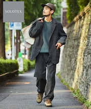 リラックスフィット コーデュロイ 2Bジャケット セットアップ Fabric by SOLOTEX(R)