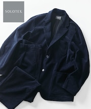 リラックスフィット コーデュロイ 2Bジャケット セットアップ Fabric by SOLOTEX(R)