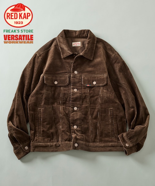 RED KAP × FREAK'S STORE 別注 SHORT LENGTH コーデュロイ トラッカージャケット