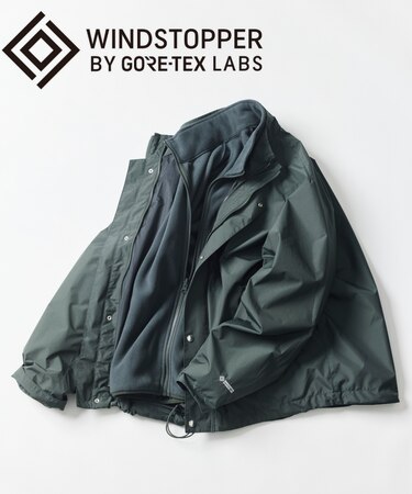 +phenix × FREAK'S STORE 別注 GORE-TEX WINDSTOPPER 3WAY HARRINGTON JACKET