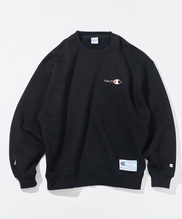 Champion × NAUTICA embroidered sweatshirt