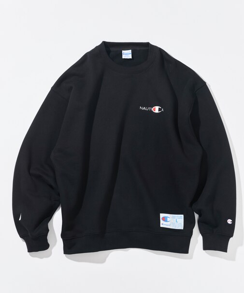 Champion × NAUTICA embroidered sweatshirt