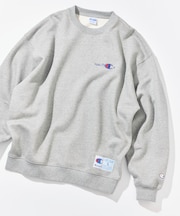 【8月21日 12:00販売開始】 Champion × NAUTICA embroidered sweatshirt