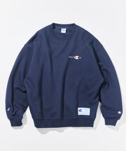 【8月21日 12:00販売開始】 Champion × NAUTICA embroidered sweatshirt
