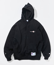 Champion × NAUTICA embroidered sweat hoodie