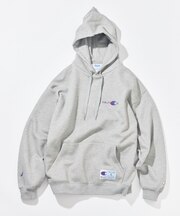 【8月21日 12:00販売開始】 Champion × NAUTICA embroidered sweat hoodie