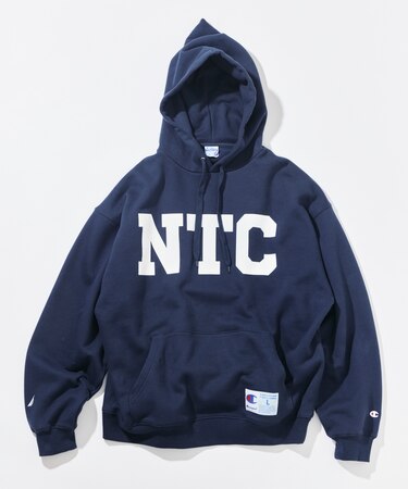 Champion × NAUTICA NTC sweat hoodie