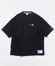 Champion × NAUTICA embroidered heavyweight T-shirt