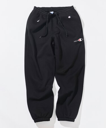 【8月21日 12:00販売開始】 Champion × NAUTICA embroidered sweat pants