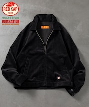 RED KAP × FREAK'S STORE 別注 SMU JK-22 SHORT LENGTH ジップアップ コーデュロイ ワークジャケット