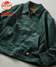 RED KAP × FREAK'S STORE 別注 SMU JK-22 SHORT LENGTH ジップアップ コーデュロイ ワークジャケット