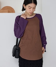 シアーラグランTシャツ