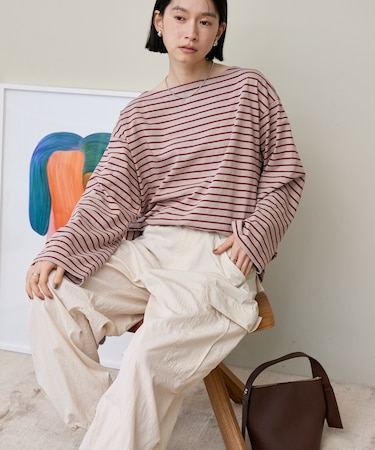 バスクボーダーTシャツ