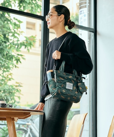 別注SQUARE PADDED TOTE BAG MINI