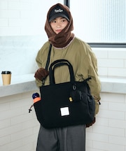 別注SQUARE PADDED TOTE BAG
