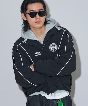 umbro × FREAK'S STORE 別注 パディング ナイロン トラックジャケット