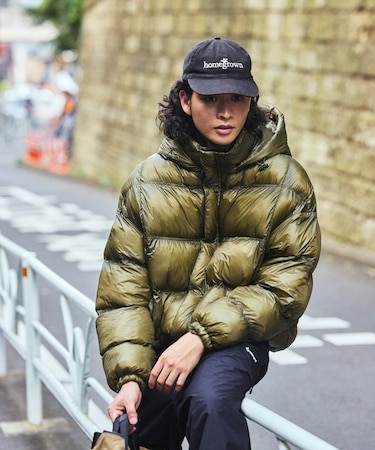 リップストップシアーナイロン 2WAY パディングブルゾン