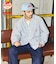 RED KAP × FREAK'S STORE 別注 ストライプ ワーク シャツカバーオール