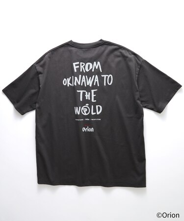 ORANGE RANGE × ORION × FREAK'S STORE 別注 Vertical LOGO クルーネック TEEシャツ 【限定展開】