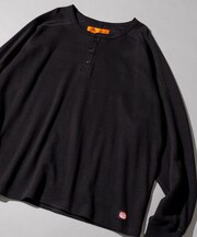 RED KAP × FREAK'S STORE 別注 ヘンリーネック ロングスリーブ サーマル Tシャツ