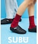 SUBU Permanent Collection 2026 ORIGINALS F-LINE パーマネント ウィンター サンダル モックシューズ