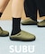 SUBU Permanent Collection 2026 ORIGINALS F-LINE パーマネント ウィンター サンダル モックシューズ