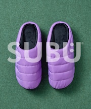 SUBU Permanent Collection 2026 ORIGINALS F-LINE パーマネント ウィンター サンダル モックシューズ