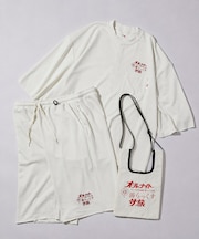 SAUVENIR×FREAK'S STORE 別注 オールナイトサウナ 「湯らっくす」 サ旅 ショルダーバッグ付き KANNAIGI 裏毛