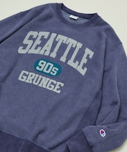 Champion × FREAK'S STORE 別注 REVERSE WEAVE VINTAGE WASH PRINT SWEAT