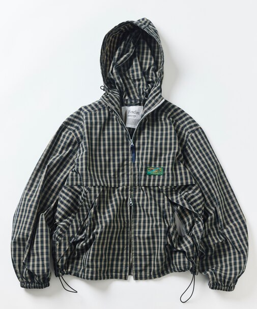 Foxfire × FREAK'S STORE 別注 チェック フード ジップシャツジャケット