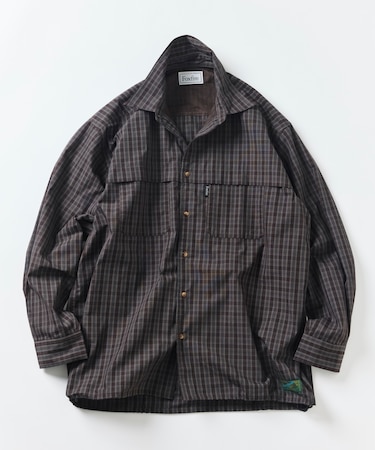 Foxfire × FREAK'S STORE 別注 フィッシングポケット ロングスリーブ スピンドルシャツ
