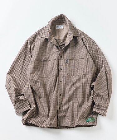 Foxfire × FREAK'S STORE 別注 フィッシングポケット ロングスリーブ スピンドルシャツ