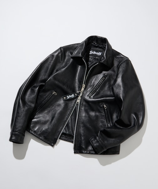 Schott × FREAK'S STORE 別注 シープレザー トラッカージャケット